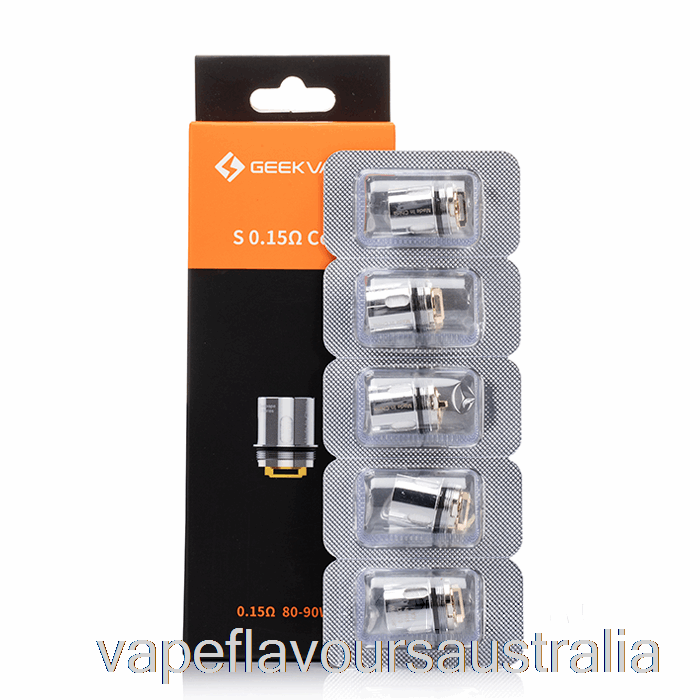 Vape Nicotine Australia Geek Vape S Replacement Coils 0.15ohm S Mesh Coils